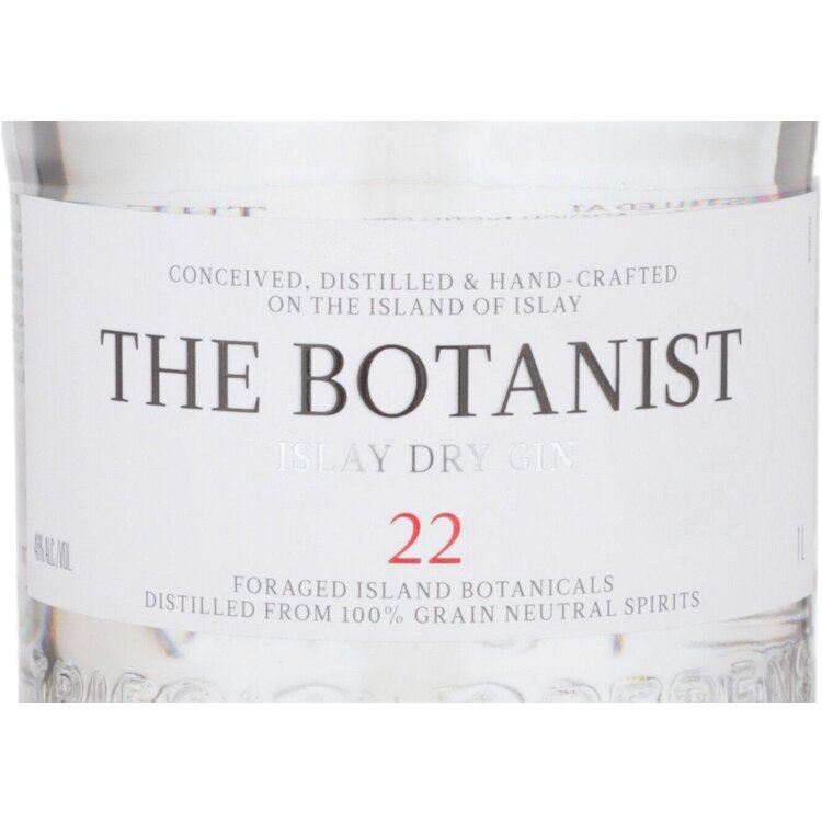 The Botanist Islay Dry Gin 92 - 1.0L - Front Label