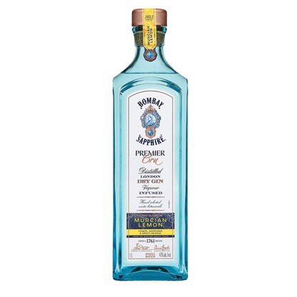 Bombay Gin Sapphire Premier Cru Murcian Lemon 94 - 1.0L - Front
