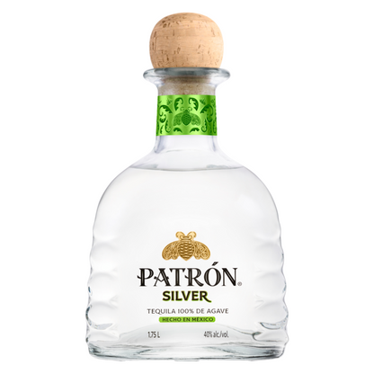 Patron Tequila Patron Silver 80 - 1.75L - Front
