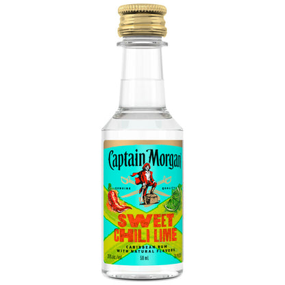 Captain Morgan Sweet Chili Lime Favored Rum 70 - 50ML - Front