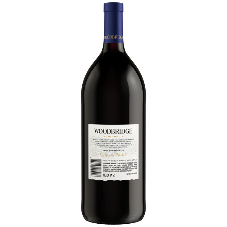 Woodbridge Merlot California - 1.5L - Back
