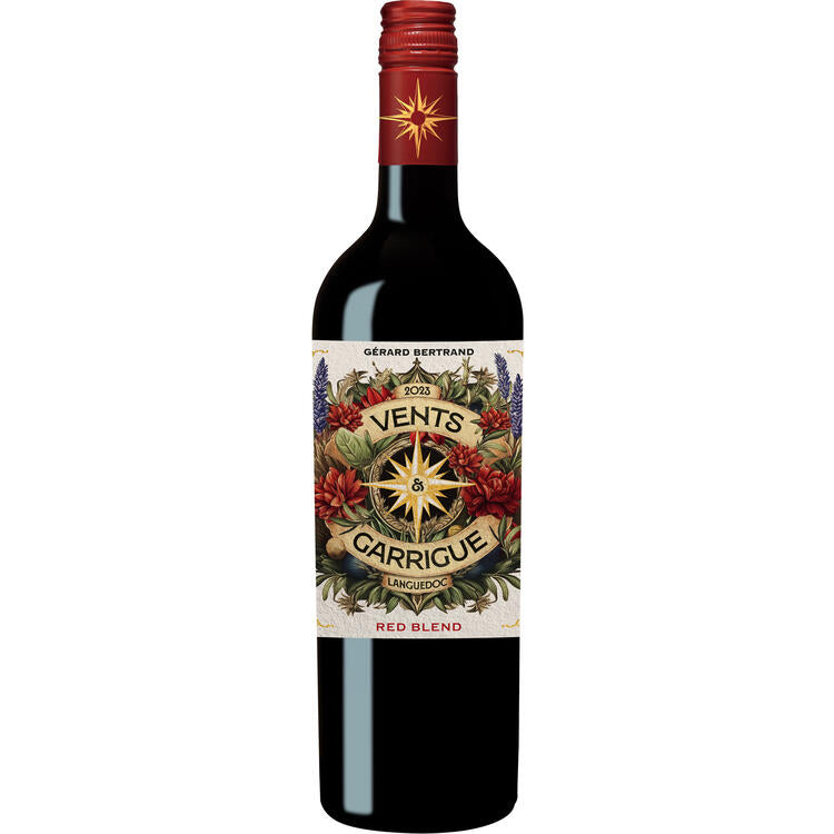 Gerard Bertrand Languedoc Rouge Vents & Garrigue 2023 - 750ML - Front