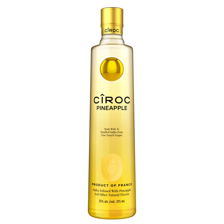 Ciroc Pineapple Flavored Vodka 70 - 375ML - Front