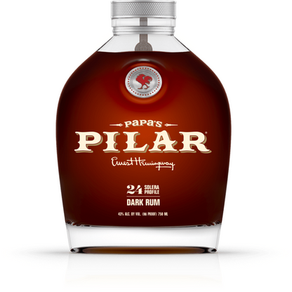 Papa's Pilar Dark Rum 24 Solera Profile 86 - 750ML - Front