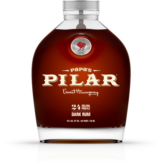 Papa's Pilar Dark Rum 24 Solera Profile 86 - 750ML - Front