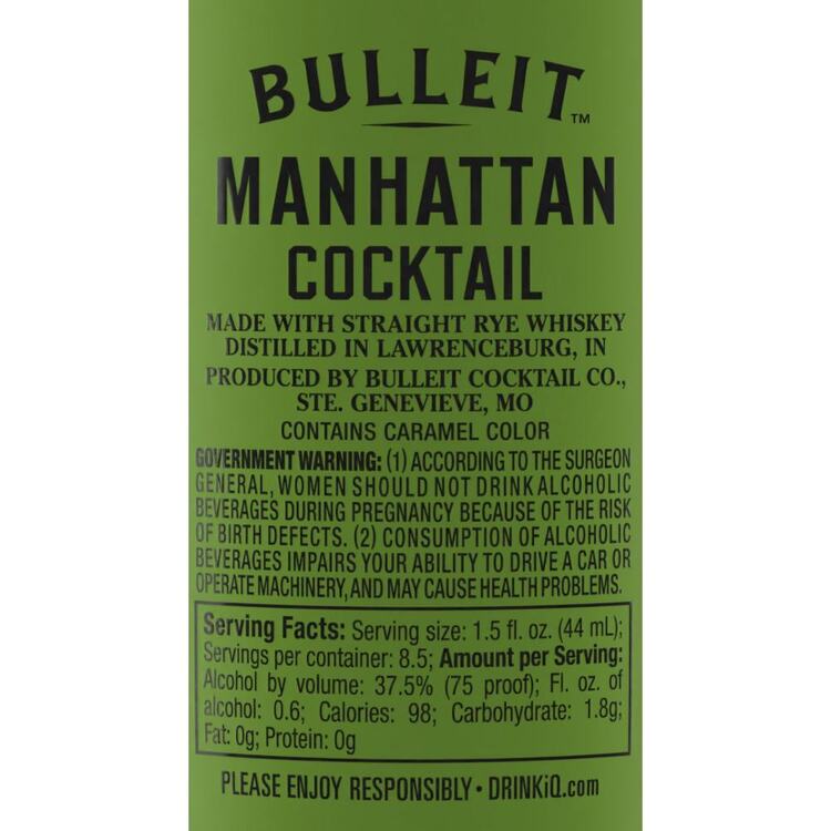 Bulleit Manhattan 75 - 375ML