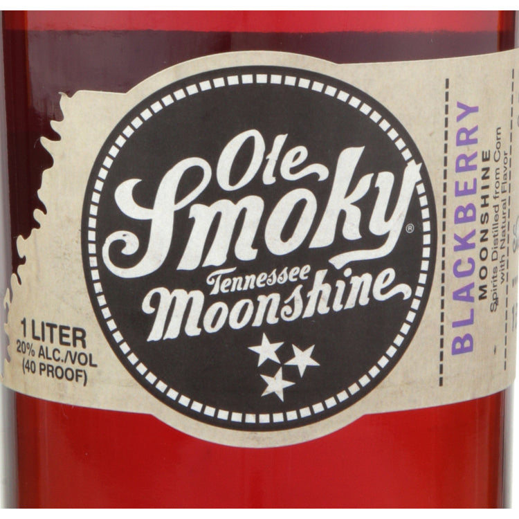 Ole Smoky Blackberry Moonshine 40 - 1.0L