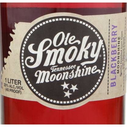 Ole Smoky Blackberry Moonshine 40 - 1.0L