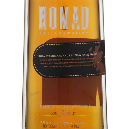 Nomad Whiskey Outland Whisky Small Batch Finished In Sherry Cask 82.6 - 700ML - Front Label