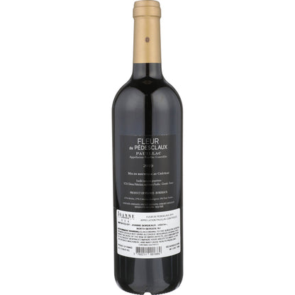 Fleur De Pedesclaux Pauillac 2019 - 750ML - Back
