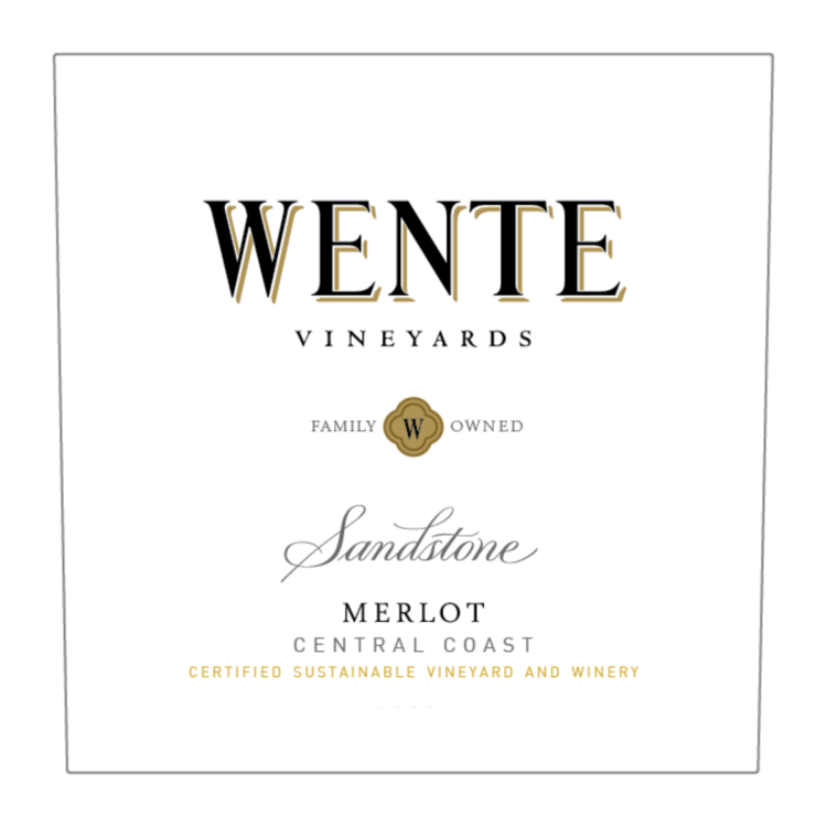 Wente Vineyards Merlot Sandstone Livermore Valley - 750ML