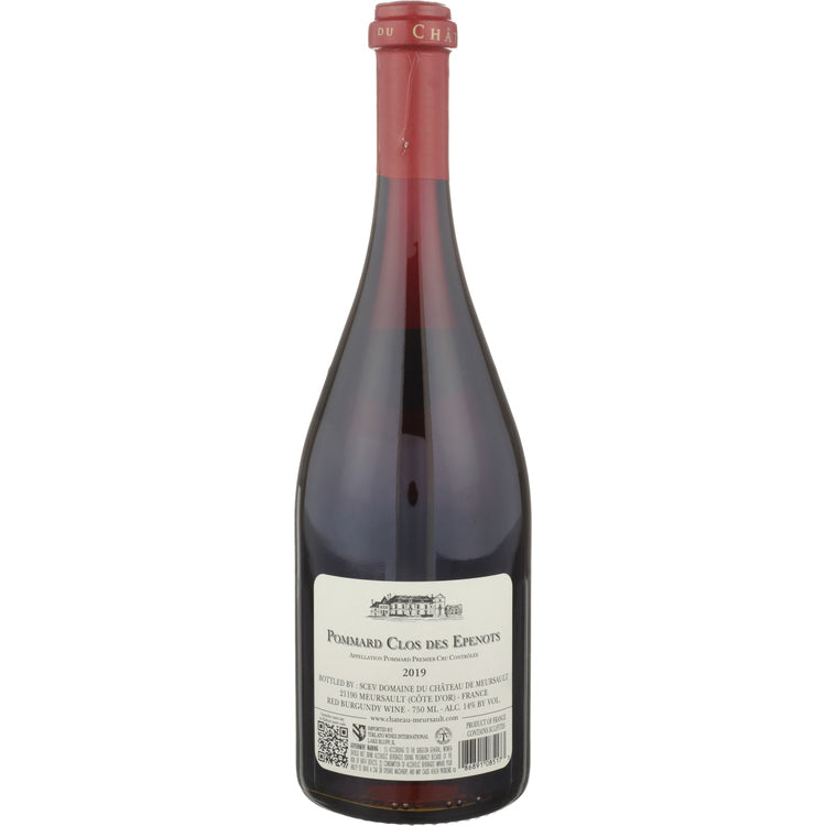Chateau De Meursault Pommard Clos Des Epenots Premier Cru 2020 - 750ML - Back