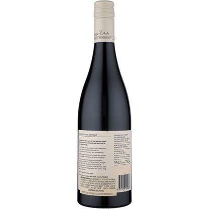 Paringa Estate Shiraz Estate Mornington Peninsula 2019 - 750ML - Back