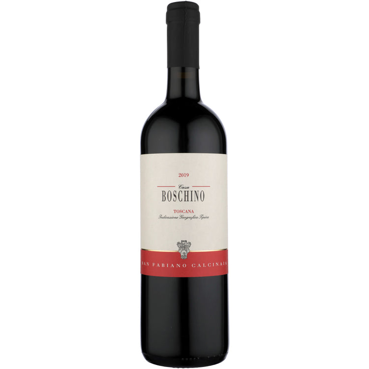 San Fabiano Calcinaia Toscana Rosso Casa Boschino 2019 - 750ML - Front