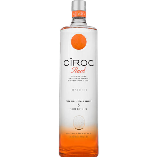 Ciroc Peach Flavored Vodka 70 - 1.75L