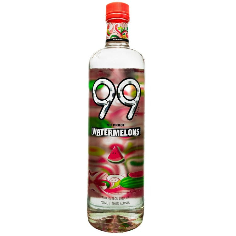 99 Brand Watermelon Schnapps 99 - 750ML - Front