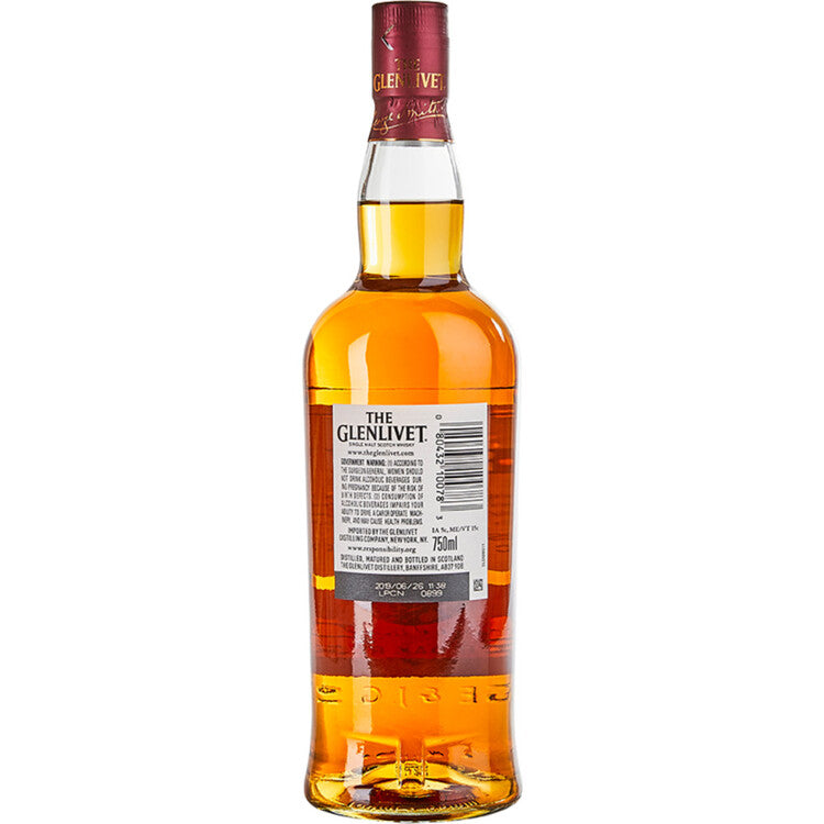 The Glenlivet Single Malt Scotch The French Oak Reserve 15 Yr 80 With - 750ML
