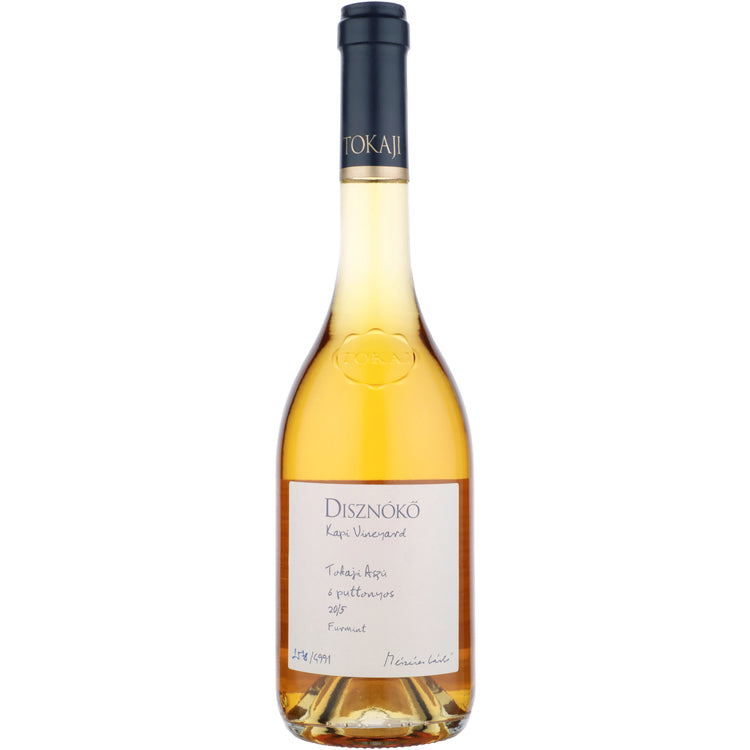Disznoko Tokaji Aszu 6 Puttonyos Kapi Vineyard 2015 - 500ML - Front