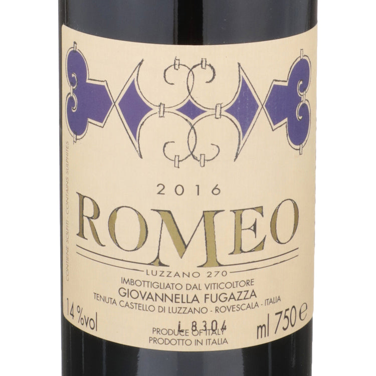 Castello Di Luzzano Gutturnio Classico Rosso Riserva Romeo 2016 - 750ML