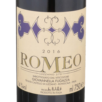 Castello Di Luzzano Gutturnio Classico Rosso Riserva Romeo 2016 - 750ML