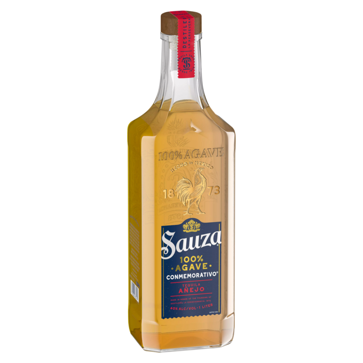 Sauza Tequila Anejo Conmemorativo 80 - 1.0L - Front Label