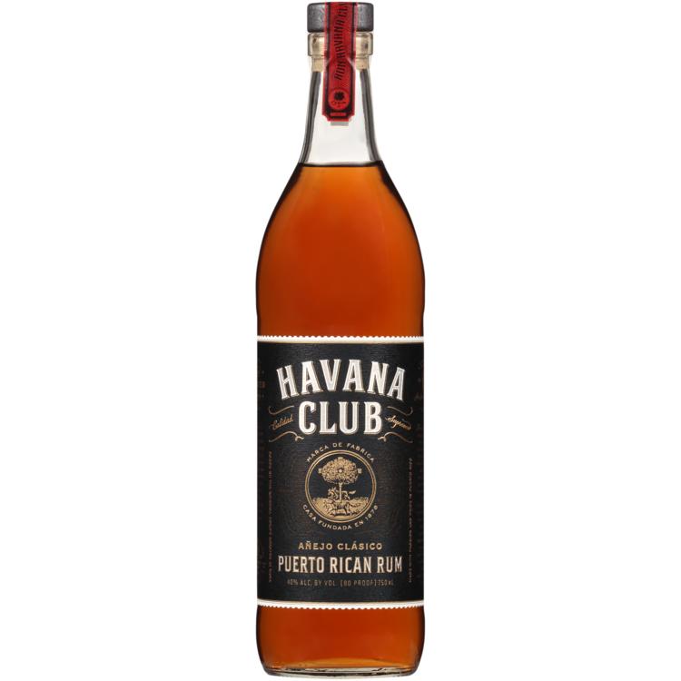 Havana Club Aged Rum Anejo Clasico 80 - 750ML - Front