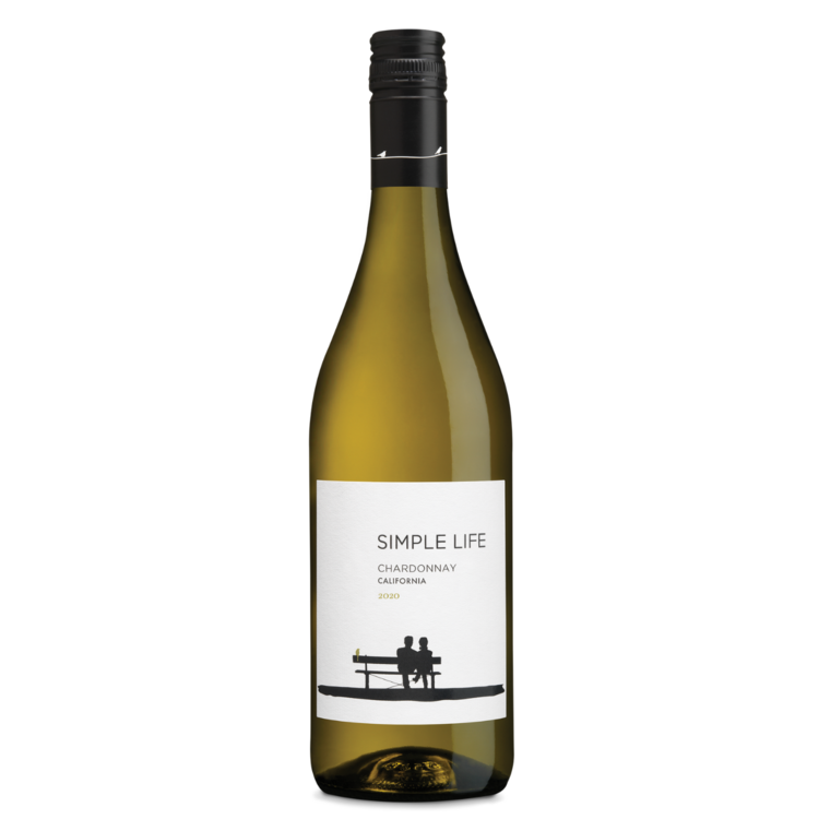 Simple Life Chardonnay California - 750ML - Front