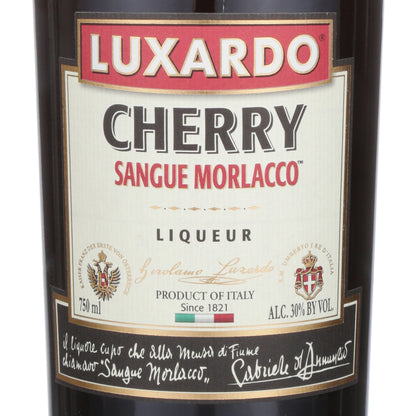 Luxardo Cherry Liqueur Sangue Morlacco 60 - 750ML - Front Label