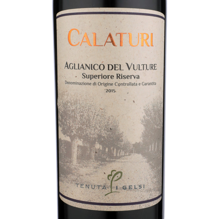 Tenuta I Gelsi Aglianico Del Vulture Superiore Calaturi Riserva 2015 - 750ML