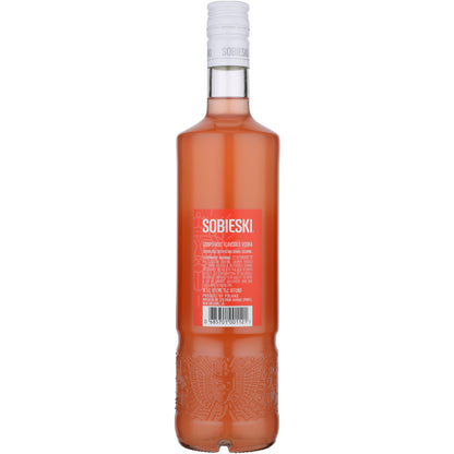 Sobieski Grapefruit Flavored Vodka 70 - 750ML - Back