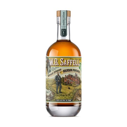 W.B. Saffell Straight Bourbon The Whiskey Barons Collection 107 - 375ML