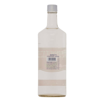 Burnett's Strawberry Banana Flavored Vodka 60 - 750ML - Back