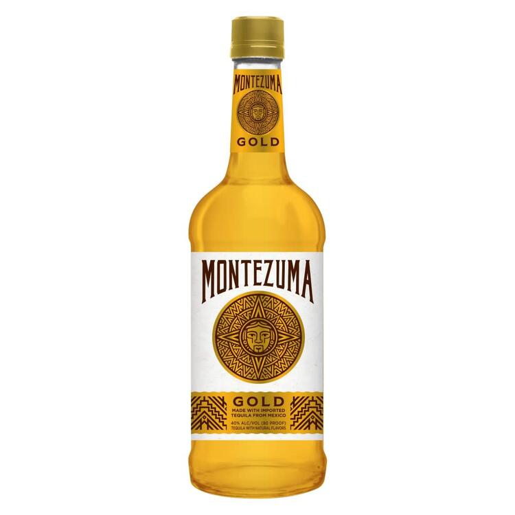 Montezuma Tequila Gold 80 - 1.0L - Front