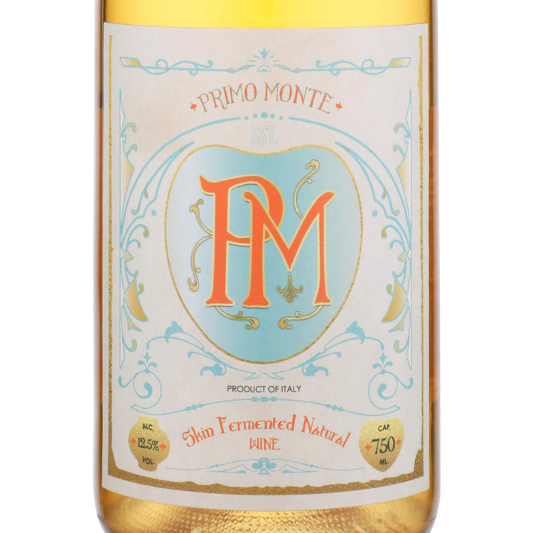 Primo Monte Vino Bianco Skin Fermented Natural Italy - 750ML - Front Label