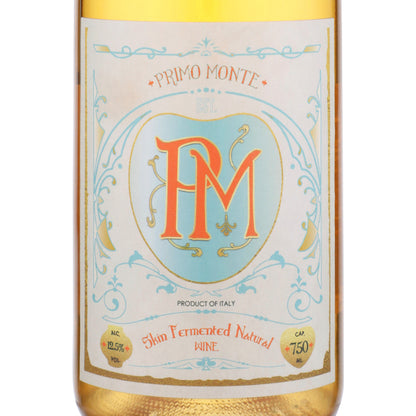 Primo Monte Vino Bianco Skin Fermented Natural Italy - 750ML - Front Label