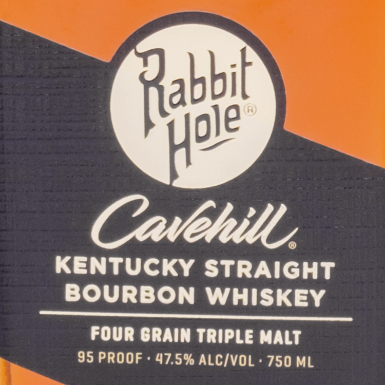 Rabbit Hole Straight Bourbon Cavehill 95 - 750ML - Front Label
