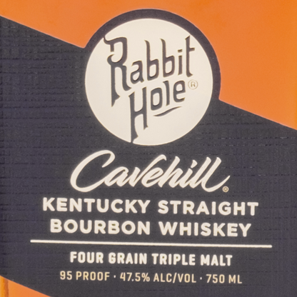 Rabbit Hole Straight Bourbon Cavehill 95 - 750ML - Front Label