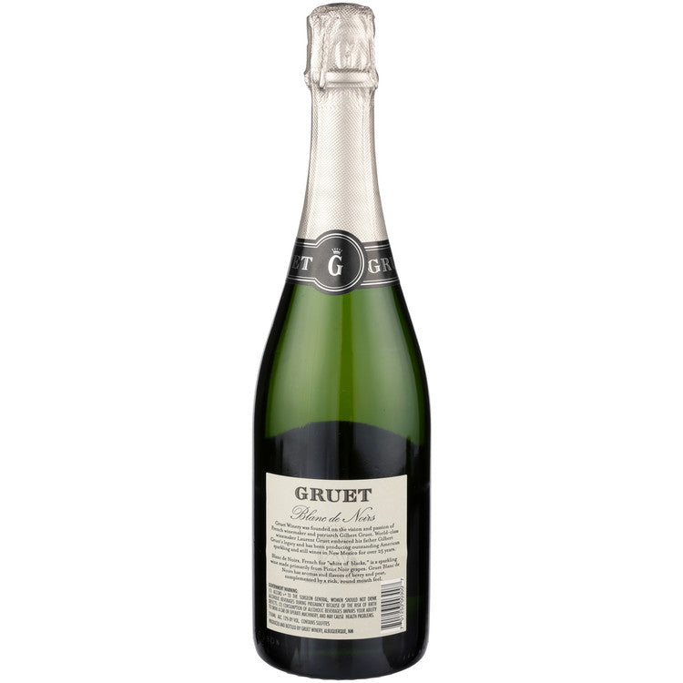 Gruet Blanc De Noirs American - 750ML - Back