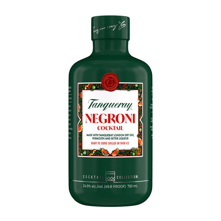 Tanqueray Cocktail Negroni Collection 49.8 - 750ML - Front Label