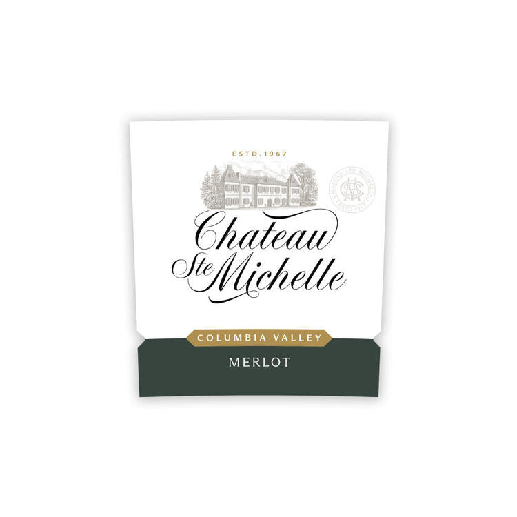 Chateau Ste. Michelle Merlot Columbia Valley - 750ML - Front Label