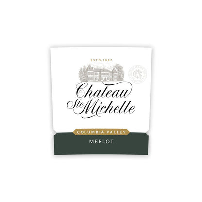 Chateau Ste. Michelle Merlot Columbia Valley - 750ML - Front Label