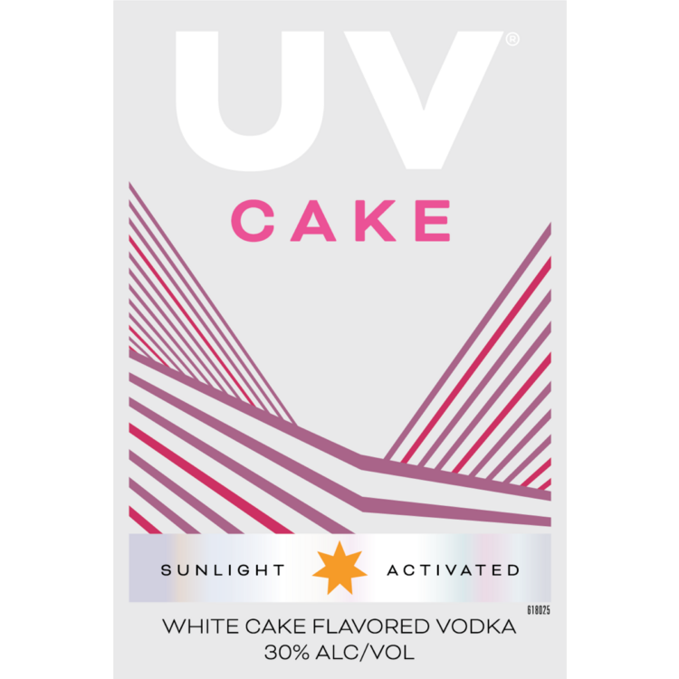 Uv Cake Flavored Vodka 60 - 375ML - Front Label