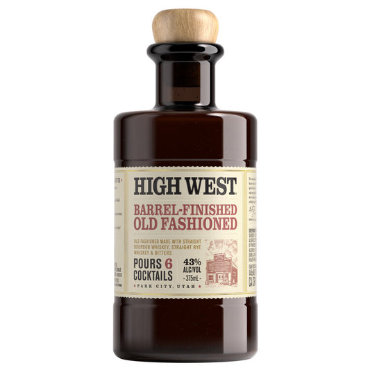 High West Old Fashioned Barrel Finished Whiskey Cocktail 86 - 375ML