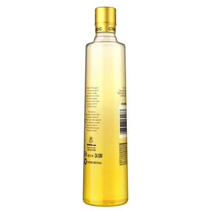 Ciroc Pineapple Flavored Vodka 70 - 375ML - Back