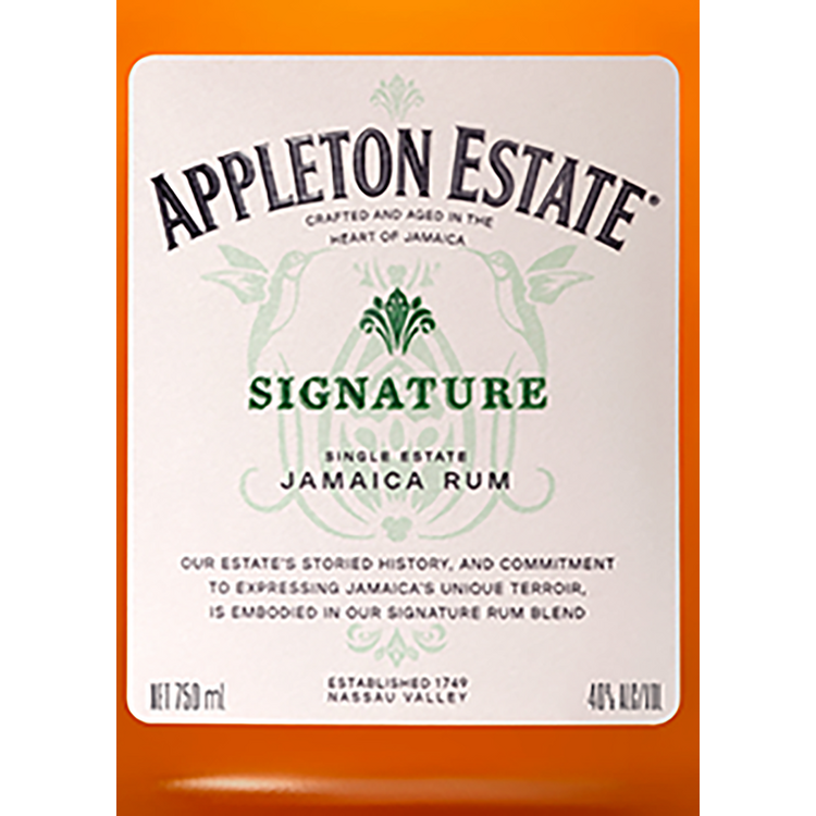 Appleton Estate Gold Rum Signature 80 - 750ML - Front Label