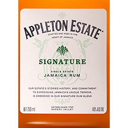 Appleton Estate Gold Rum Signature 80 - 750ML - Front Label