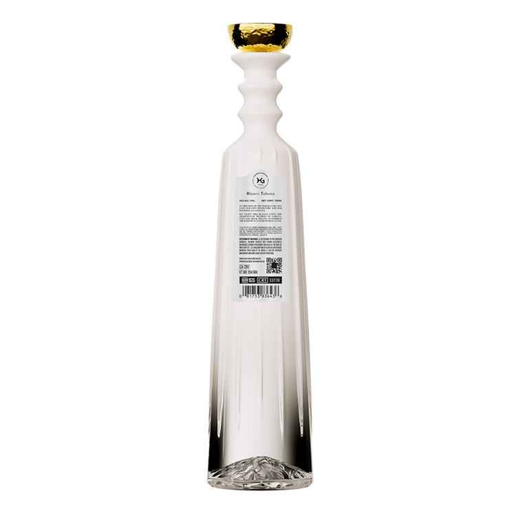 Volcan De Mi Tierra Tequila Blanco Tahona 80 - 750ML - Back