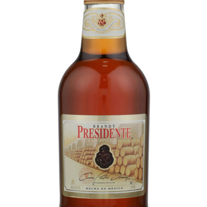 Presidente Brandy 80 - 375ML - Front Label
