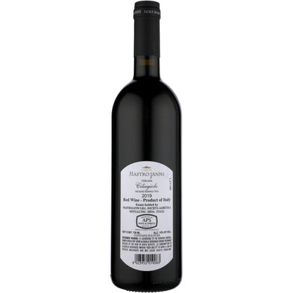 Mastrojanni Ciliegiolo Di Toscana 2019 - 750ML - Back