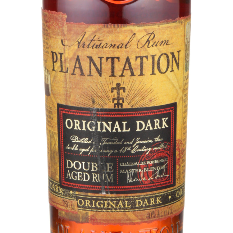 Planteray Dark Rum Original Dark 80 - 750ML - Front Label